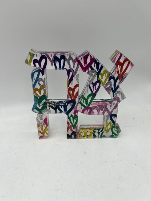 Ahava Acrylic Decor