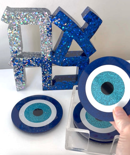 Evil Eye Coasters