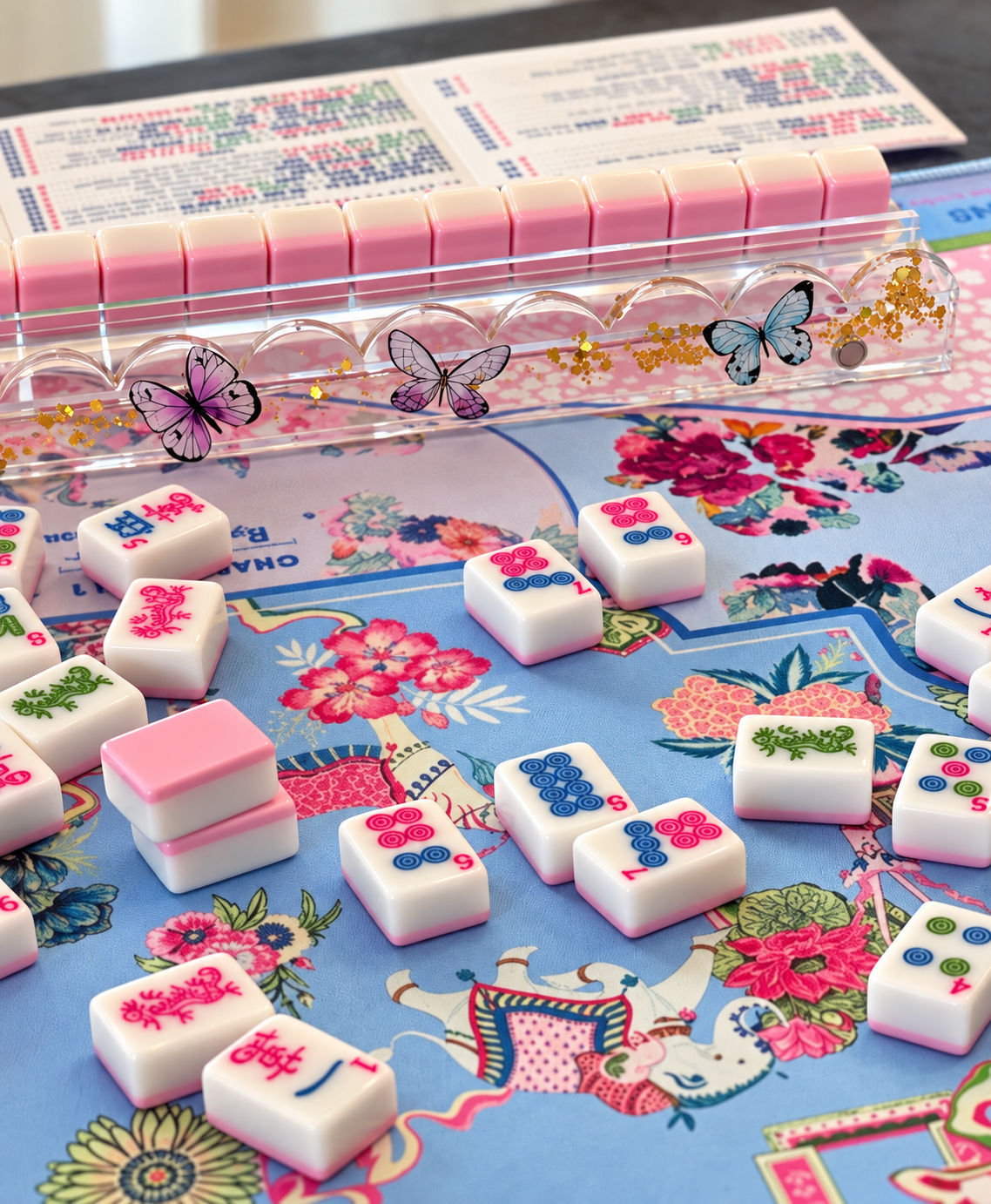 Custom Mahjong Pushers with Racks
