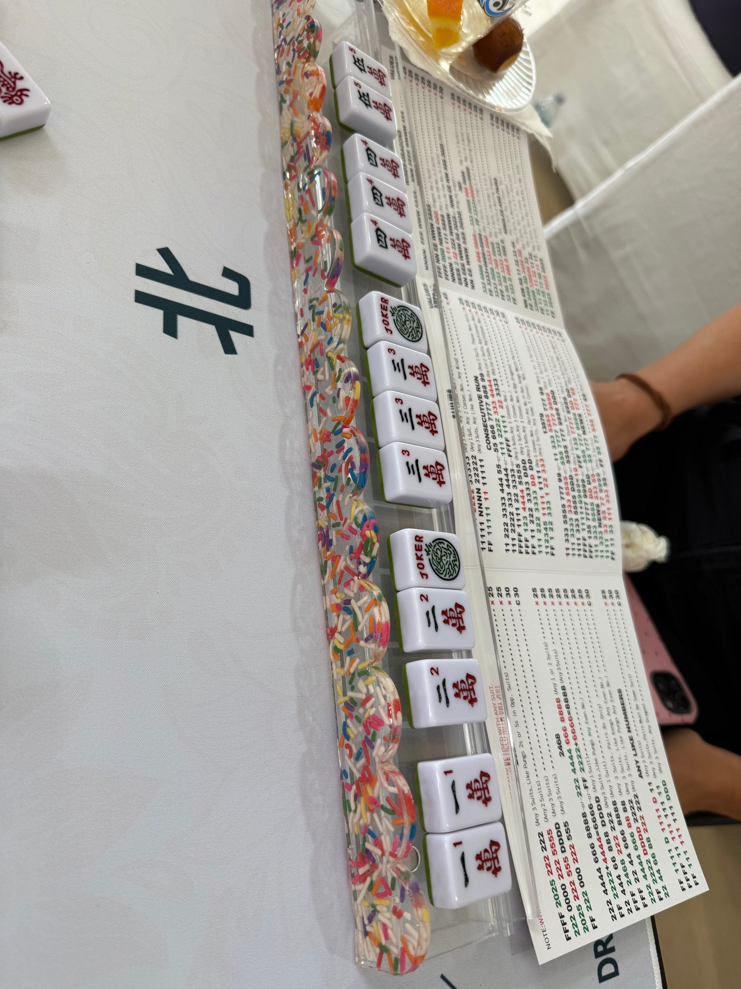 Custom Mahjong Pushers with Racks