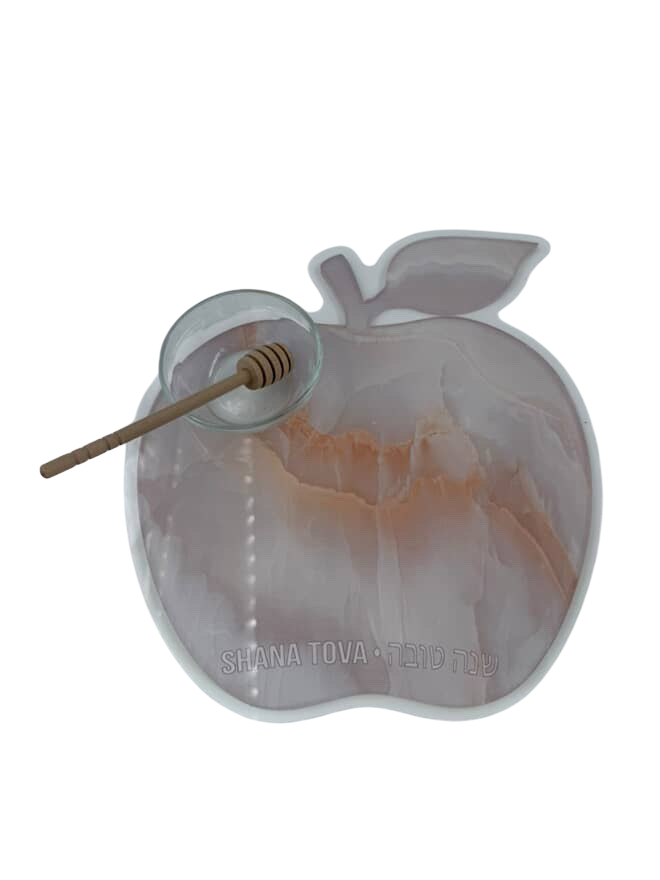 Rosh Hashana- apples and honey tray