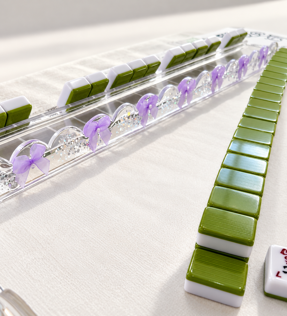 Custom Mahjong Pushers with Racks